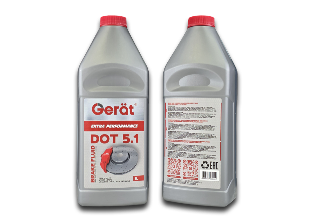 Тормозная жидкость Gerat GBF511 Performance DOT 5.1