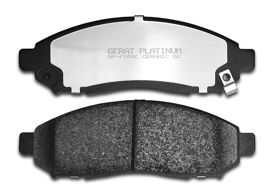 Тормозные колодки Gerat BP-F056C (передние) Platinum