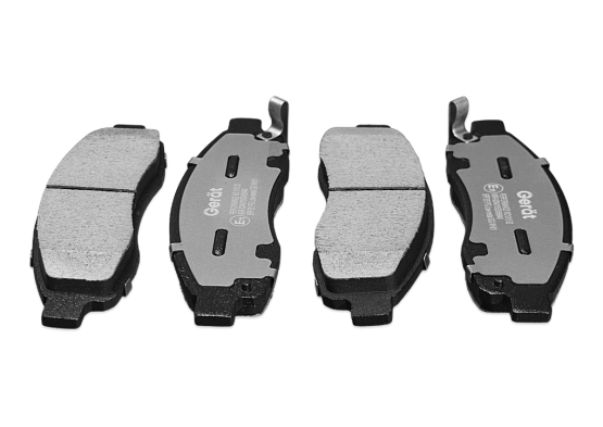 Тормозные колодки Gerat BPF351PG (передние) Low-metallic