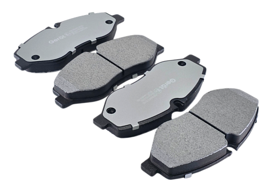 Тормозные колодки Gerat BPF231PG (передние) Low-metallic