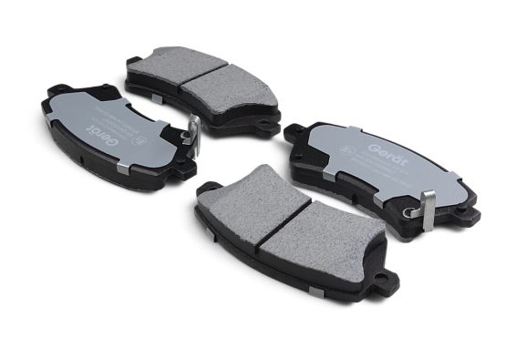 Тормозные колодки Gerat BPF099PG (передние) Low-metallic