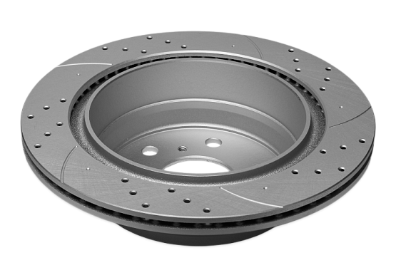 Тормозной диск Gerat DSK-R217P (задний) Platinum