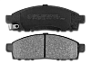 Тормозные колодки Gerat BP-F122P (передние) Low-metallic