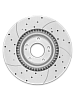 Тормозной диск Gerat F166P (передний) Platinum