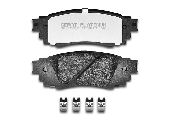 Тормозные колодки Gerat BP-R081C (задние) Platinum