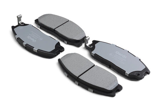 Тормозные колодки Gerat BPF116PG (передние) Low-metallic