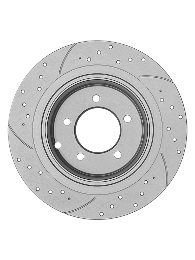 Тормозной диск Gerat R138P (задний) Platinum