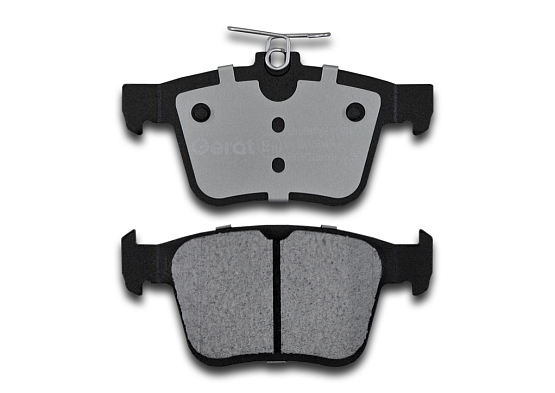 Тормозные колодки Gerat BPR099PG (задние) Low-metallic