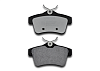 Тормозные колодки Gerat BPR170PG (задние) Low-metallic