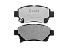 Передние тормозные колодки Gerat BPF084PG Low-metallic