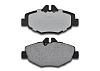 Передние тормозные колодки Gerat BPF296PG Low-metallic