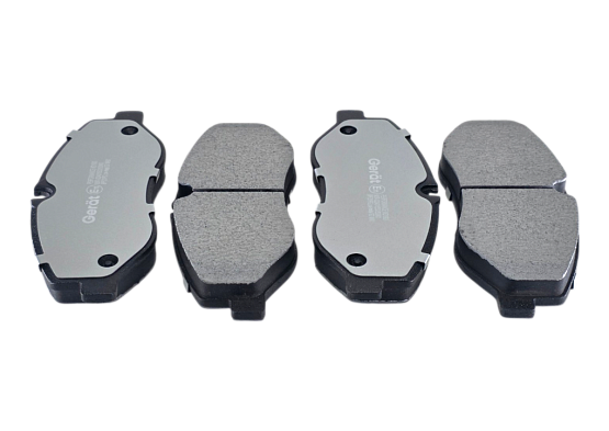 Тормозные колодки Gerat BPF231PG (передние) Low-metallic