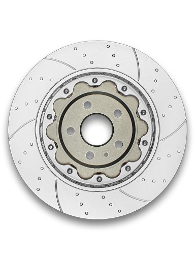 Тормозной диск двухсоставной Gerat GSDR042 (задний) Sport