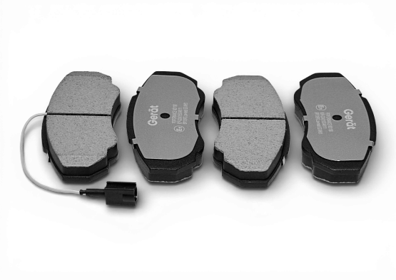 Тормозные колодки Gerat BPF318PG (передние) Low-metallic