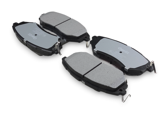 Тормозные колодки Gerat BPF037PG (передние) Low-metallic