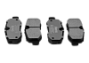 Тормозные колодки Gerat BPR113PG (задние) Low-metallic