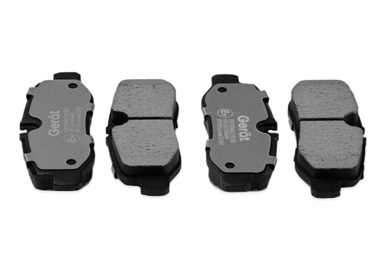 Тормозные колодки Gerat BPF113PG (передние) Low-metallic