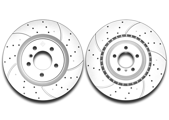 Тормозной диск Gerat F199P (передний) Platinum