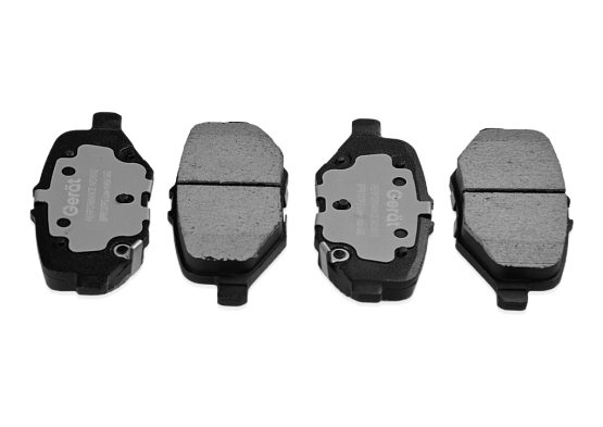 Тормозные колодки Gerat BPR137PG (задние) Low-metallic