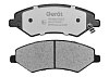 Тормозные колодки Gerat BPF350PG (передние) Low-metallic