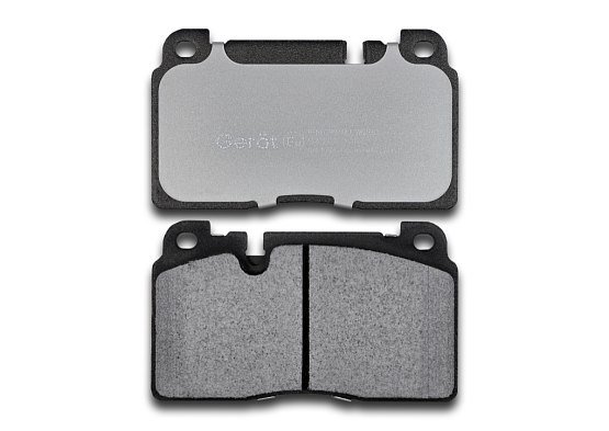 Тормозные колодки Gerat BPF195PG (передние) Low-metallic