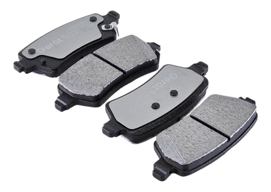 Тормозные колодки Gerat BPF198PG (передние) Low-metallic