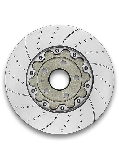 Тормозной диск двухсоставной Gerat GSDF089 (передний) Sport