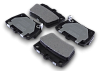 Тормозные колодки Gerat BPR007PG (задние) Low-metallic
