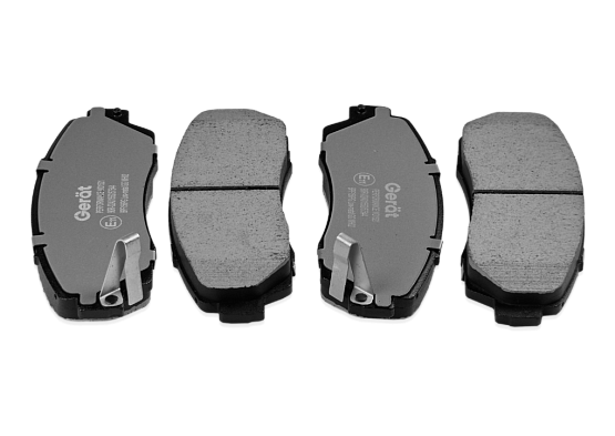 Тормозные колодки Gerat BPF156PG (передние) Low-metallic
