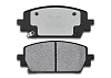 Передние тормозные колодки Gerat BPF277PG Low-metallic