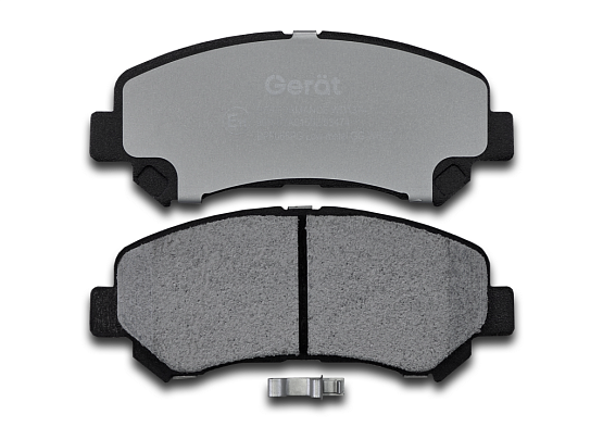 Передние тормозные колодки Gerat BPF065PG Low-metallic