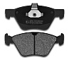 Тормозные колодки Gerat BP-F130P (передние) Low-metallic