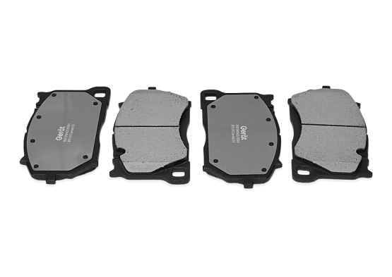 Тормозные колодки Gerat BPF312PG (передние) Low-metallic