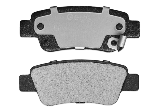 Тормозные колодки Gerat BPR033PG (задние) Low-metallic