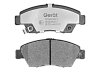 Тормозные колодки Gerat BPF173PG (передние) Low-metallic