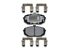 Тормозные колодки Gerat BPF304PG (передние) Low-metallic