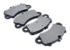 Тормозные колодки Gerat BPF237PG (передние) Low-metallic