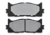 Тормозные колодки Gerat BPF017PG (передние) Low-metallic