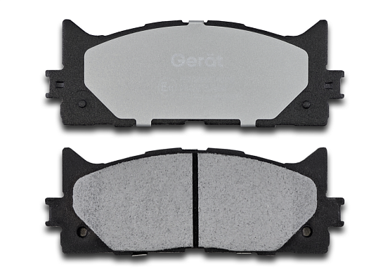 Тормозные колодки Gerat BPF017PG (передние) Low-metallic