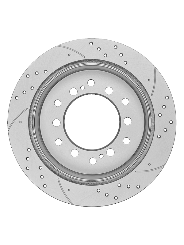 Тормозной диск Gerat R024P (задний) Platinum