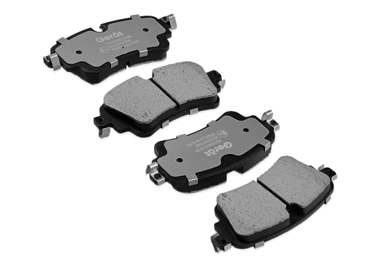 Тормозные колодки Gerat BPR094PG (задние) Low-metallic