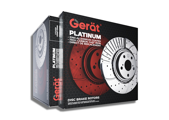 Тормозной диск Gerat R342P (задний) Platinum