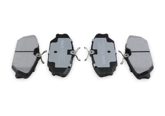 Тормозные колодки Gerat BPF282PG (передние) Low-metallic