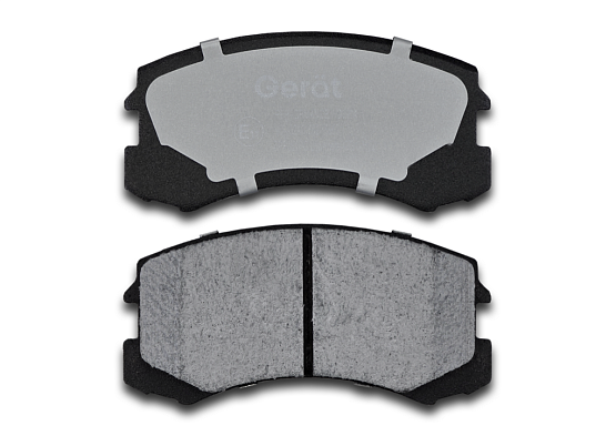 Передние тормозные колодки Gerat BPF081PG Low-metallic