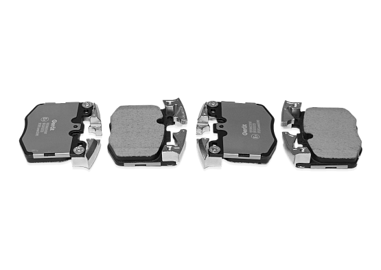 Тормозные колодки Gerat BPF239PG (передние) Low-metallic