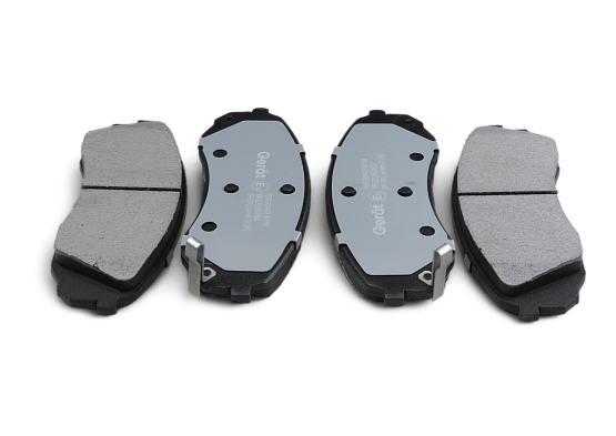 Тормозные колодки Gerat BPF135PG (передние) Low-metallic
