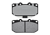 Тормозные колодки Gerat BPF271PG (передние) Low-metallic