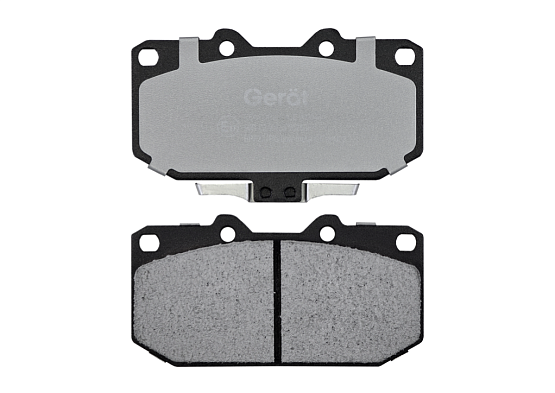 Тормозные колодки Gerat BPF271PG (передние) Low-metallic
