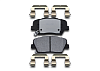 Тормозные колодки Gerat BPF287PG (передние) Low-metallic
