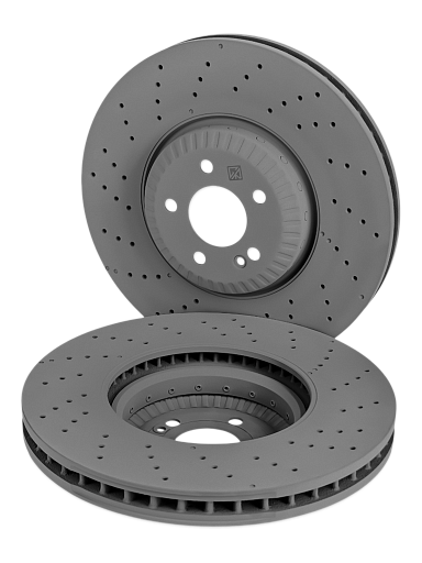 Тормозной диск Gerat DSK-F214C (передний) двухсоставной